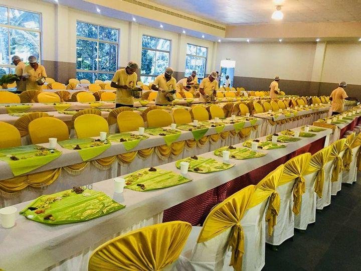 Dining hall setup